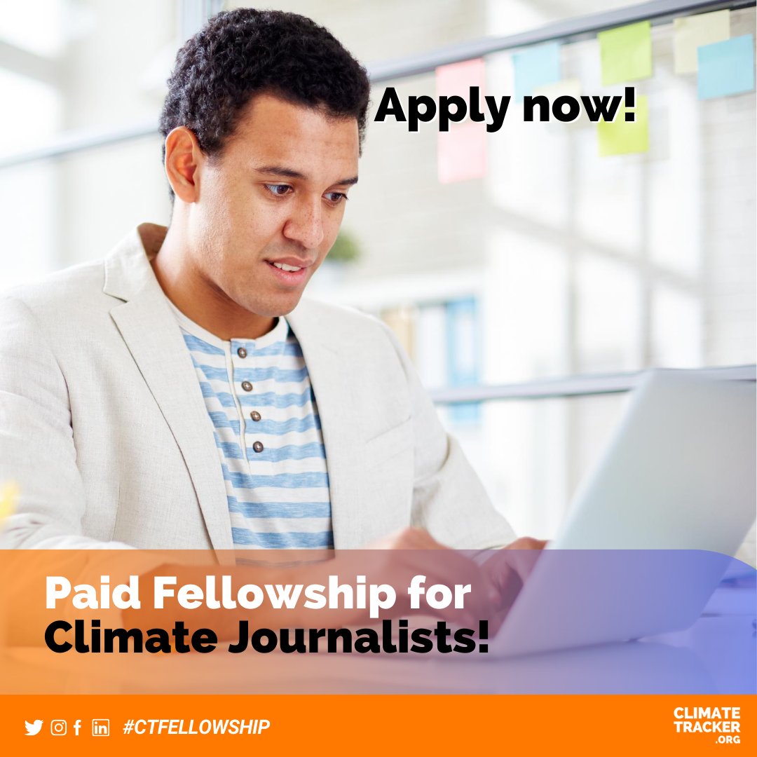 Climate Journalism Mentorship for Young Media Professionals (Global) 2020 