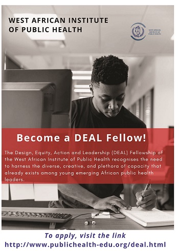 West African Institute of Public Health (WAIPH) Design, Equity, Action and Leadership (DEAL) Fellowship 2021