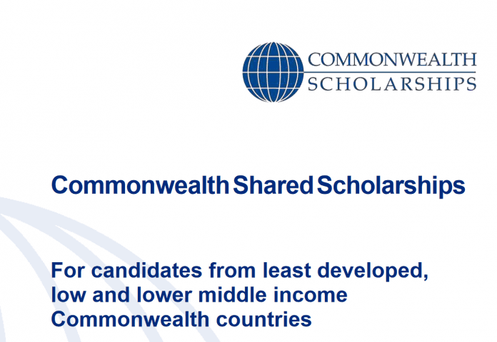 Commonwealth Shared Scholarships 2021 for Students from Developing Countries, UK (Fully Funded)